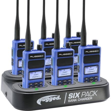Rugged Radios business band handheld radio six pack, photo 2