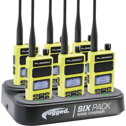 Rugged Radios business band handheld radio six pack, photo 3