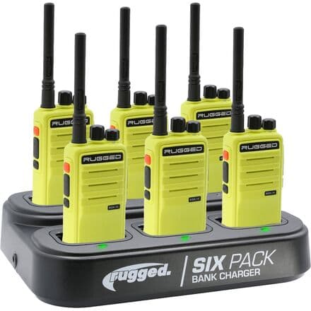 Rugged Radios business band handheld radio six pack, photo 5