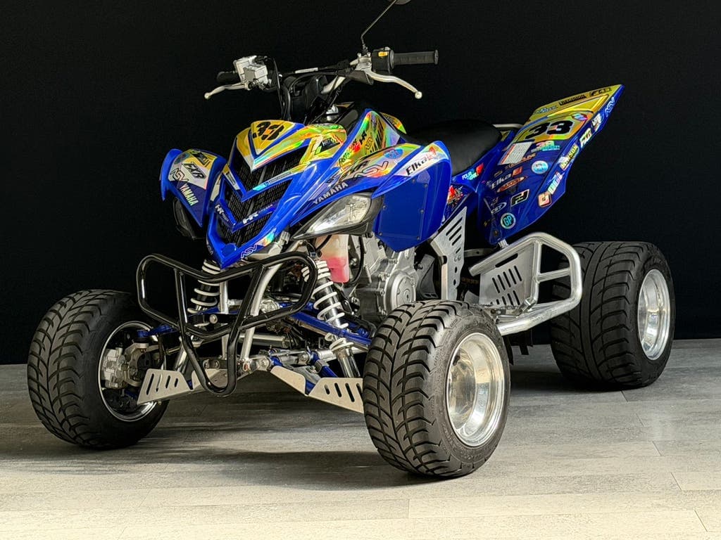 2006 Raptor 700R — DWT wide set, FMF exhaust