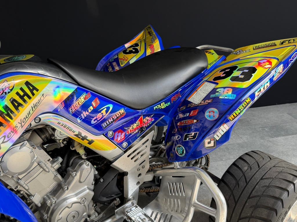 2006 Raptor 700R — DWT wide set, FMF exhaust, photo 8