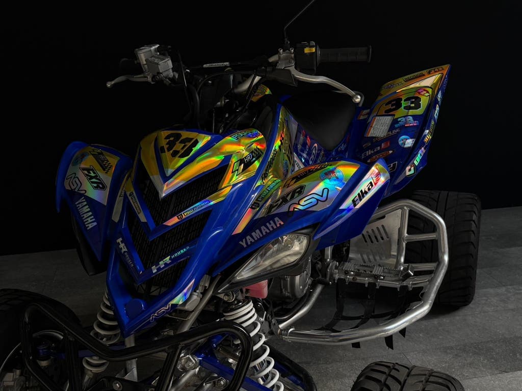 2006 Raptor 700R — DWT wide set, FMF exhaust, photo 9