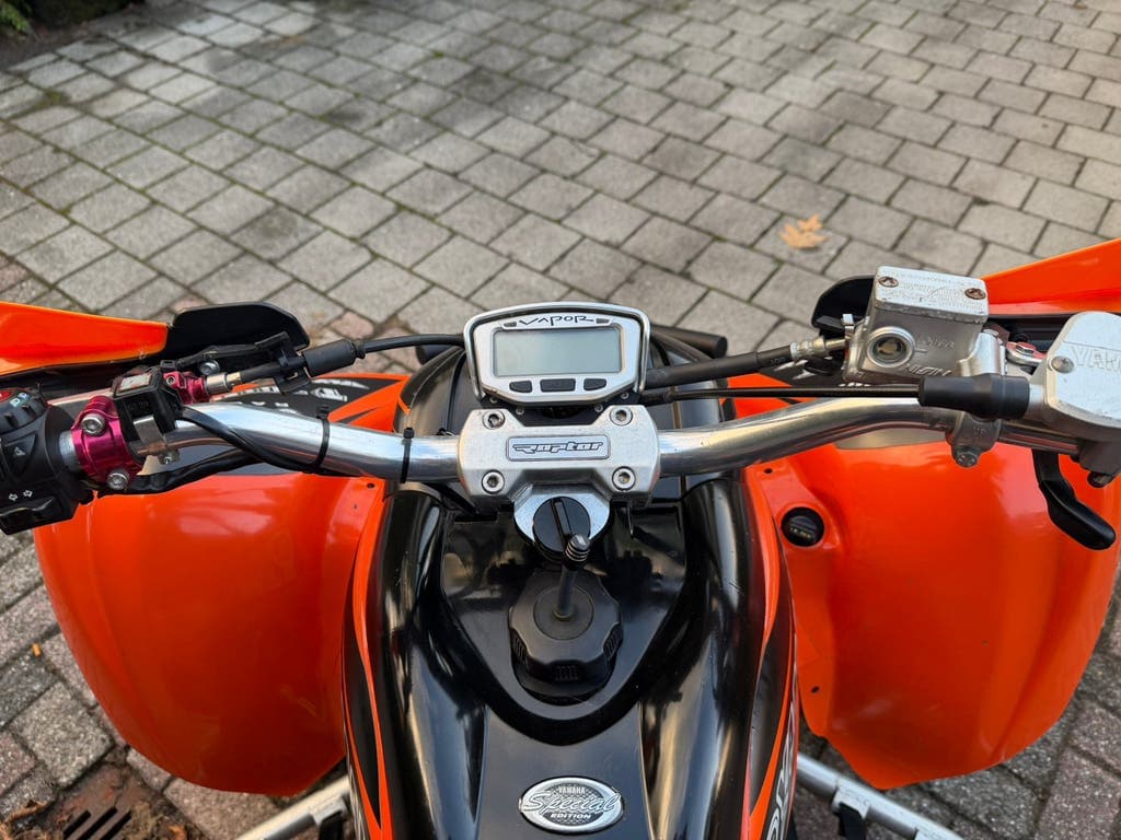 2008 Raptor 700 — orange and black, photo 7