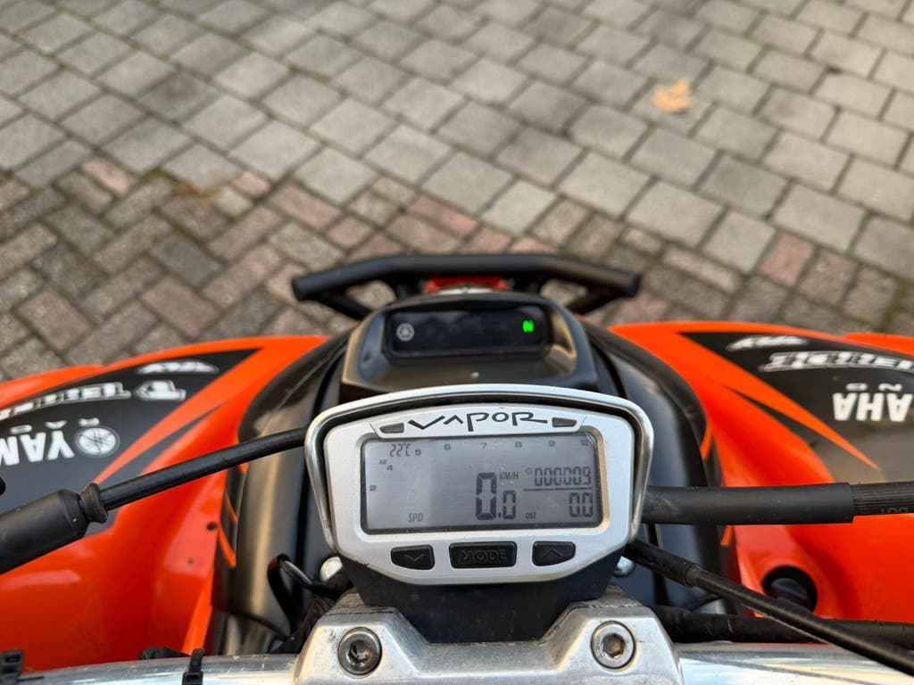 2008 Raptor 700 — orange and black, photo 8