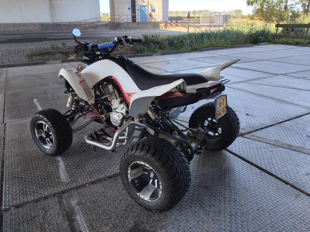 2009 Raptor 700 — GPR exhaust, SS wheels, photo 10