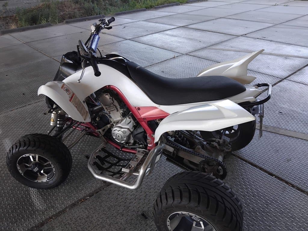 2009 Raptor 700 — GPR exhaust, SS wheels, photo 11