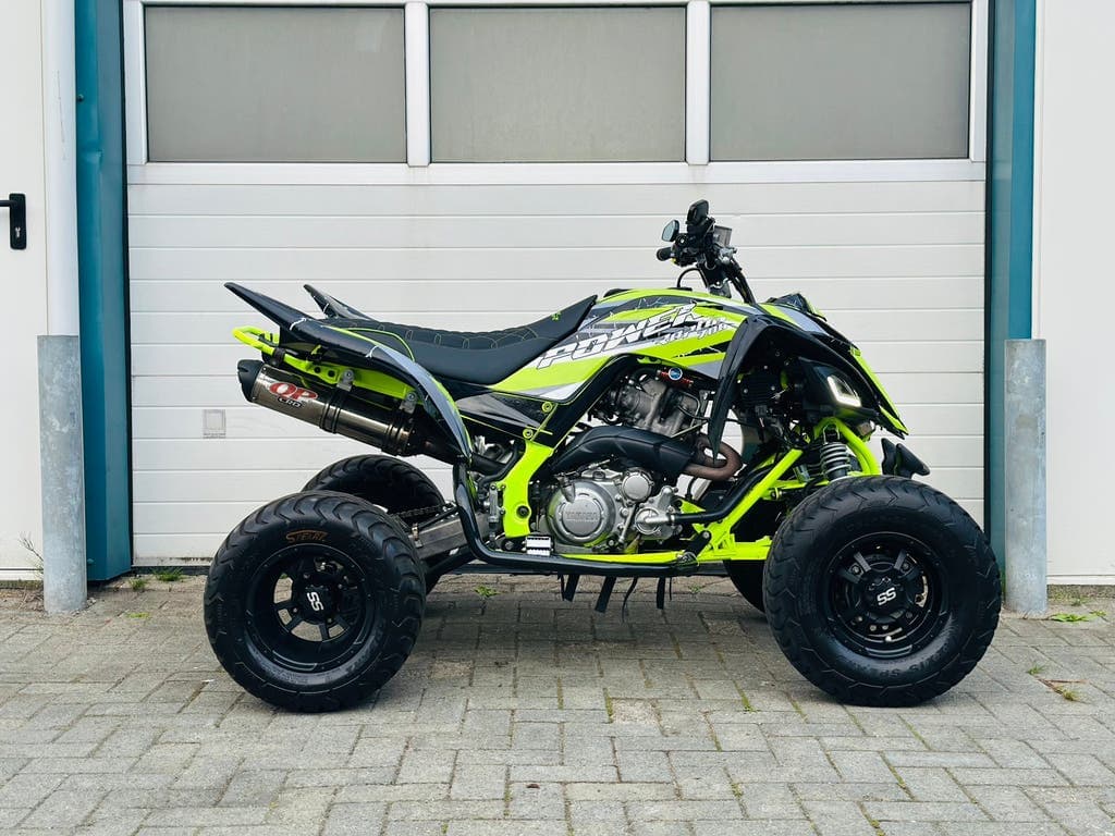 2011 Raptor 700R — rebuilt engine, neon yellow frame, photo 7