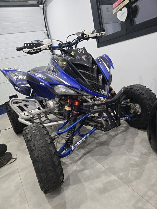 2012 Raptor 700 — Elka suspension, new rear tires