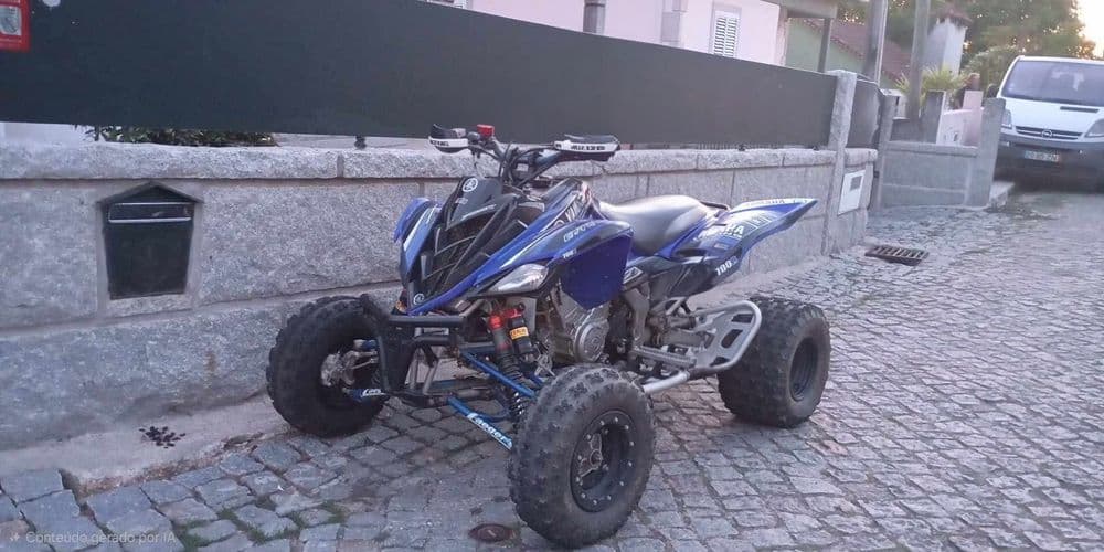 2012 Raptor 700 — Elka suspension, new rear tires, photo 3