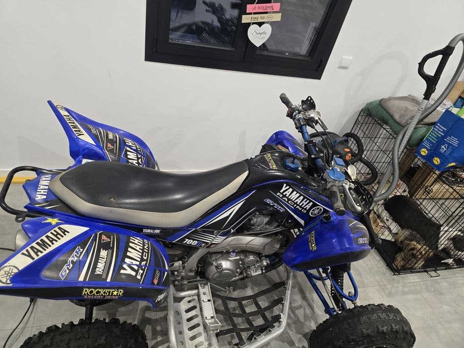 2012 Raptor 700 — Elka suspension, new rear tires, photo 5