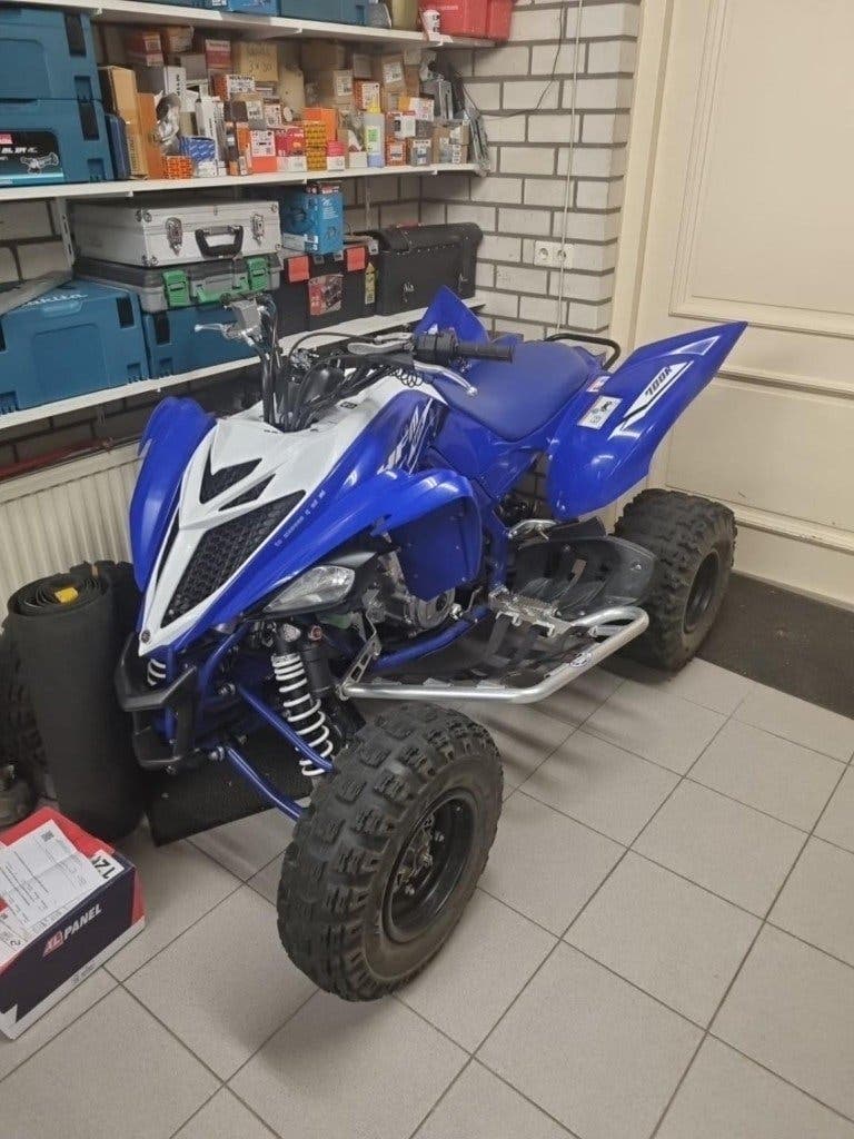 2018 Raptor 700R — Doma carbon exhaust, 2,769 miles, photo 10
