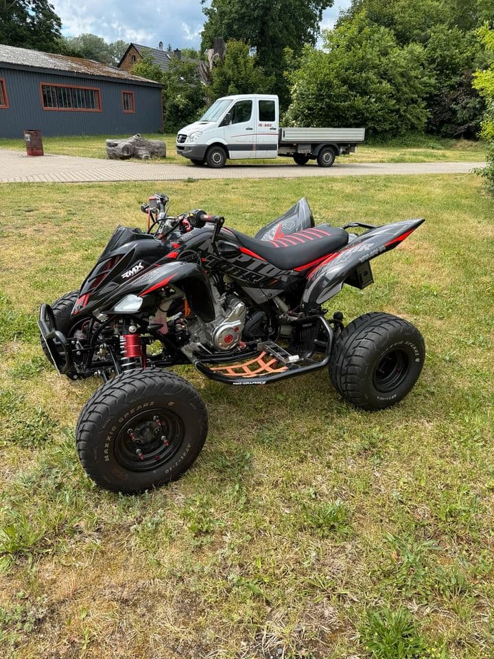 Raptor 700 — modified, rallycross and street tires
