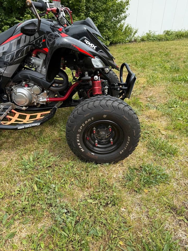 Raptor 700 — modified, rallycross and street tires, photo 10