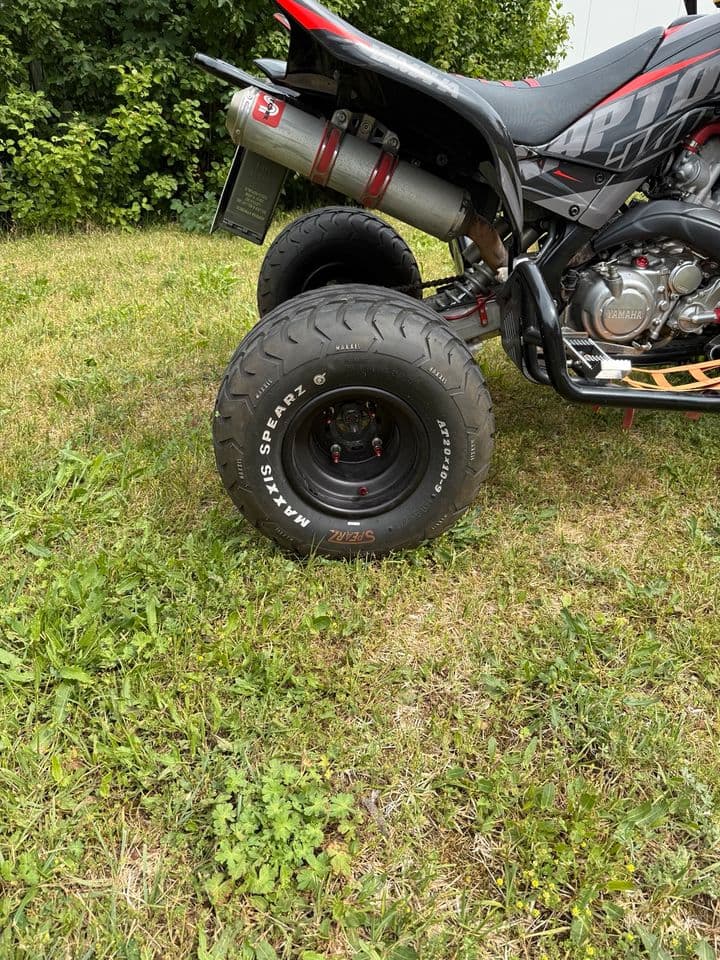 Raptor 700 — modified, rallycross and street tires, photo 12