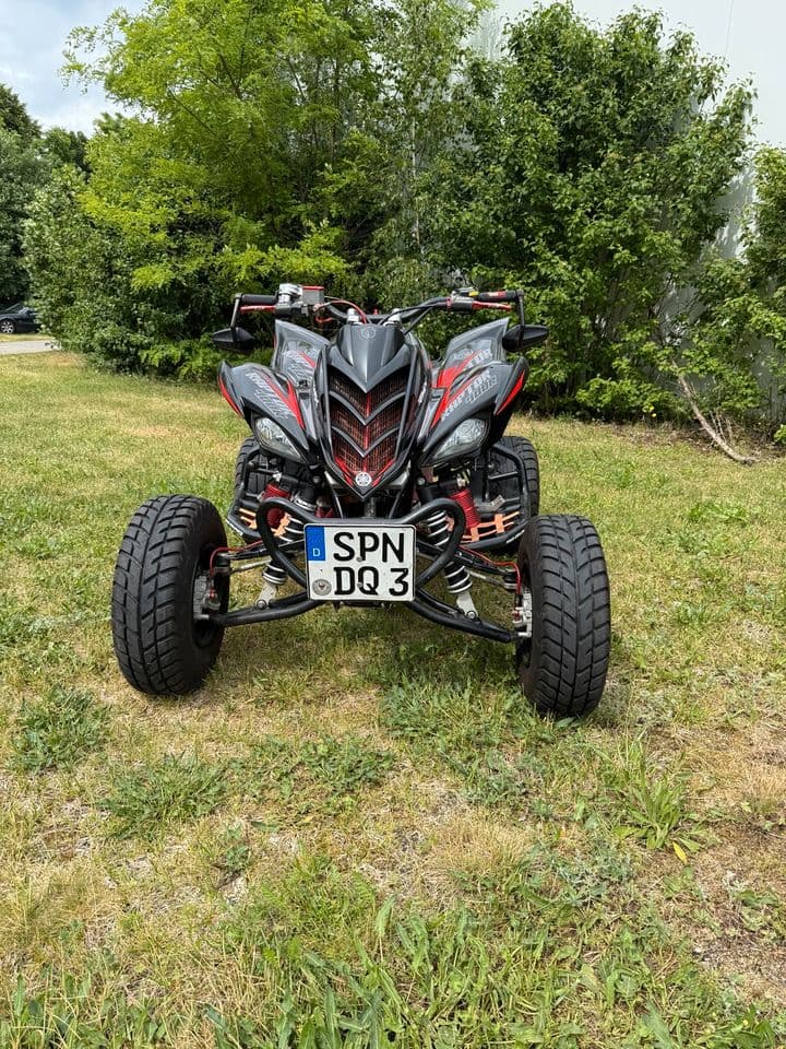 Raptor 700 — modified, rallycross and street tires, photo 2