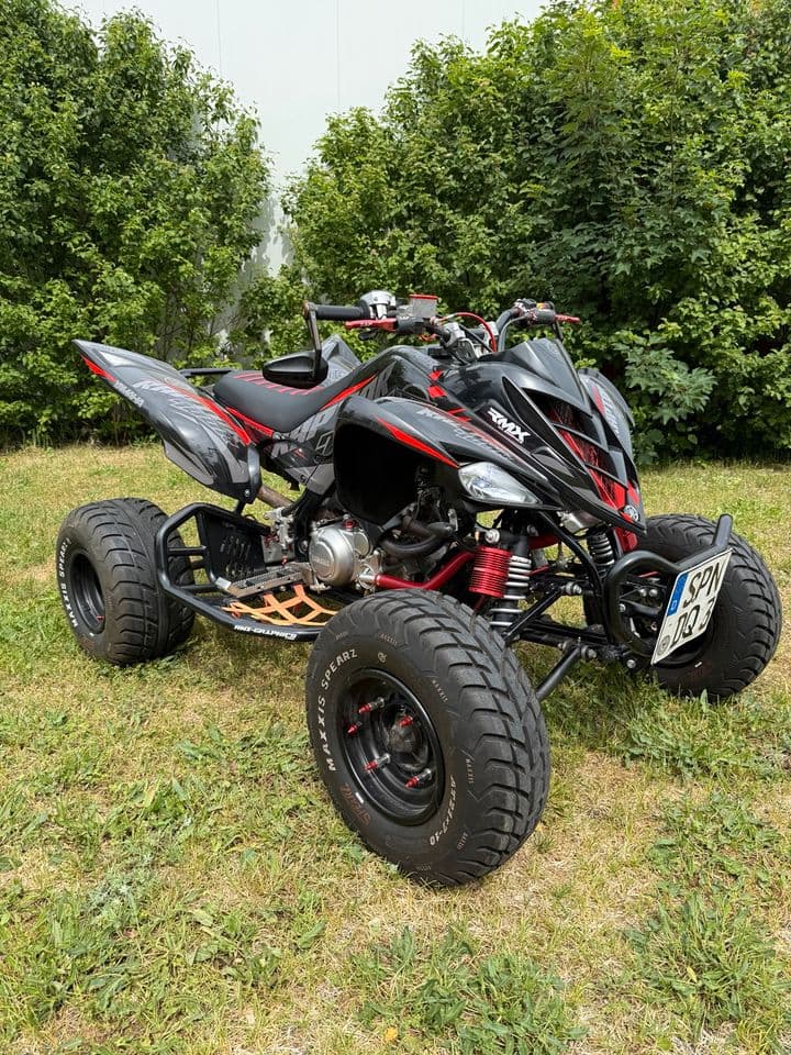 Raptor 700 — modified, rallycross and street tires, photo 4
