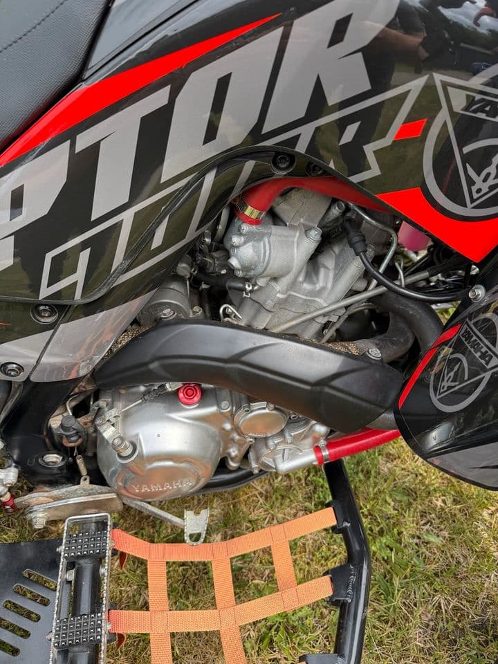 Raptor 700 — modified, rallycross and street tires, photo 5