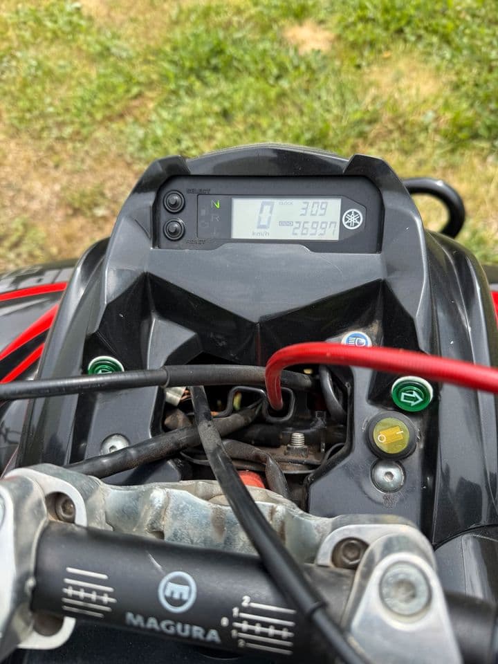 Raptor 700 — modified, rallycross and street tires, photo 6