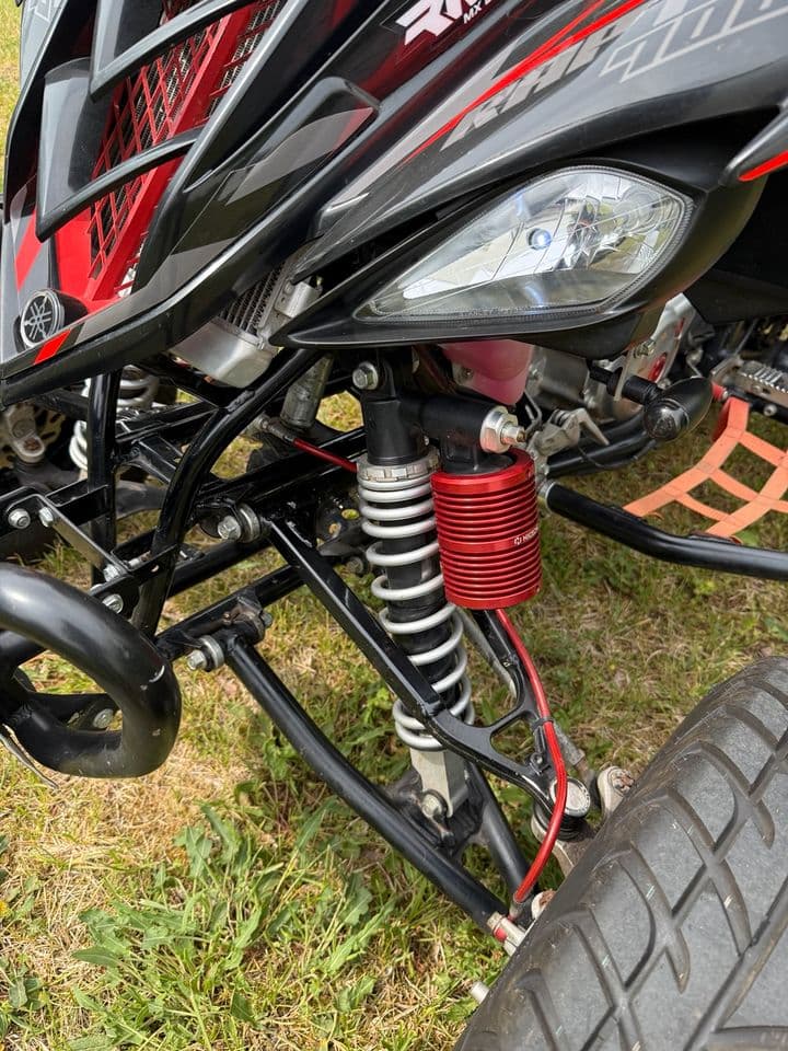 Raptor 700 — modified, rallycross and street tires, photo 8