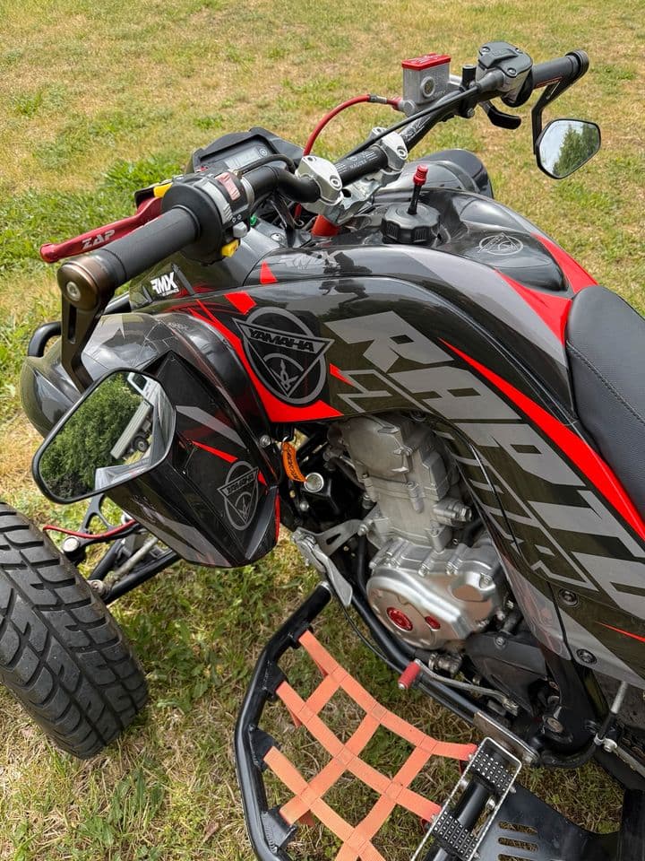 Raptor 700 — modified, rallycross and street tires, photo 9