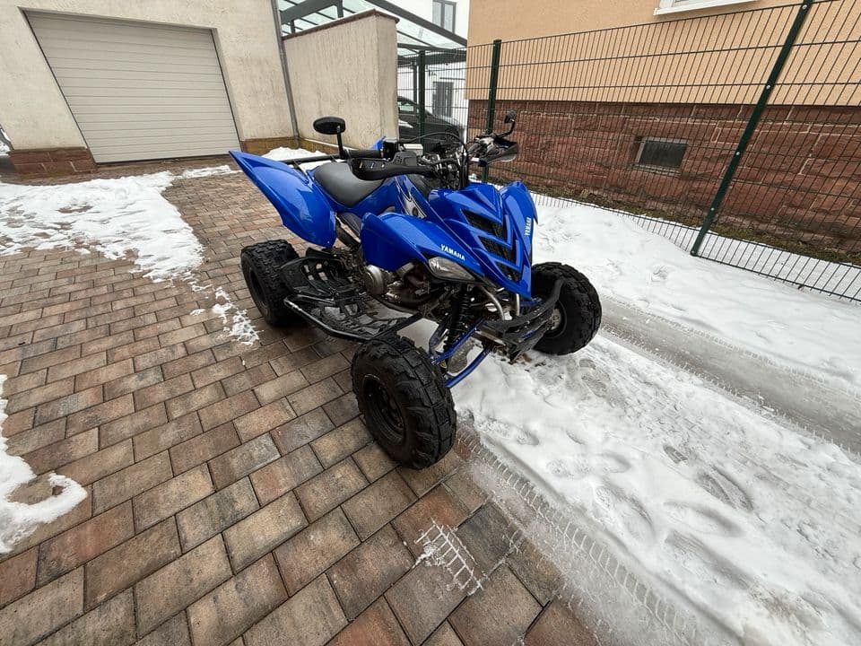 Raptor 700 — new front shocks, steering damper, photo 10