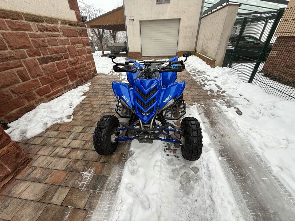 Raptor 700 — new front shocks, steering damper, photo 11
