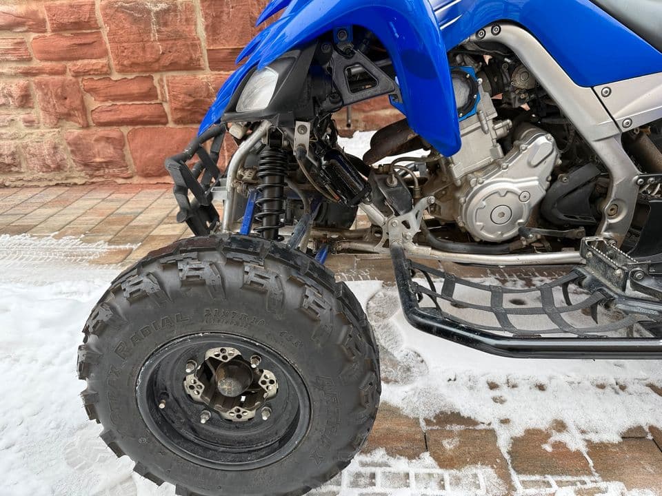 Raptor 700 — new front shocks, steering damper, photo 4