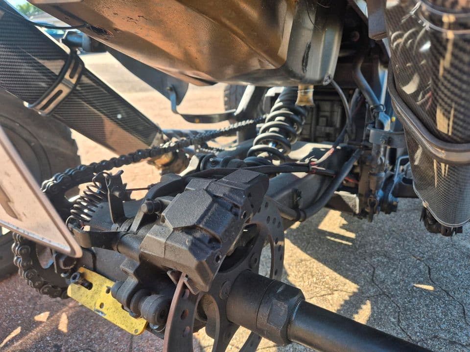 Raptor 700R — Fazer 600 four-cylinder conversion, photo 9