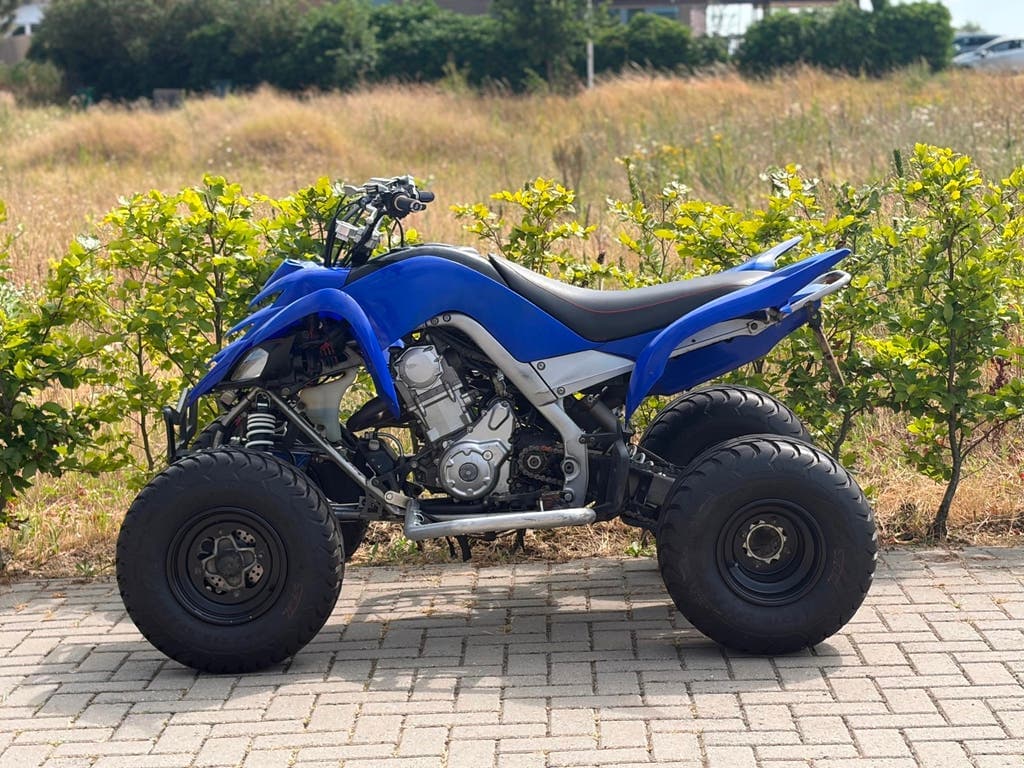 Raptor 700R — sport exhaust, nerf bars, photo 5