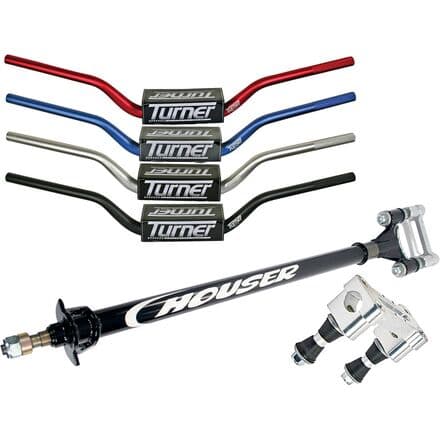 Houser Racing steering stem with Turner oversized bar