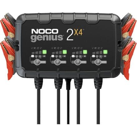 NOCO Genius 4 bank 2x4 multi-bank battery charger