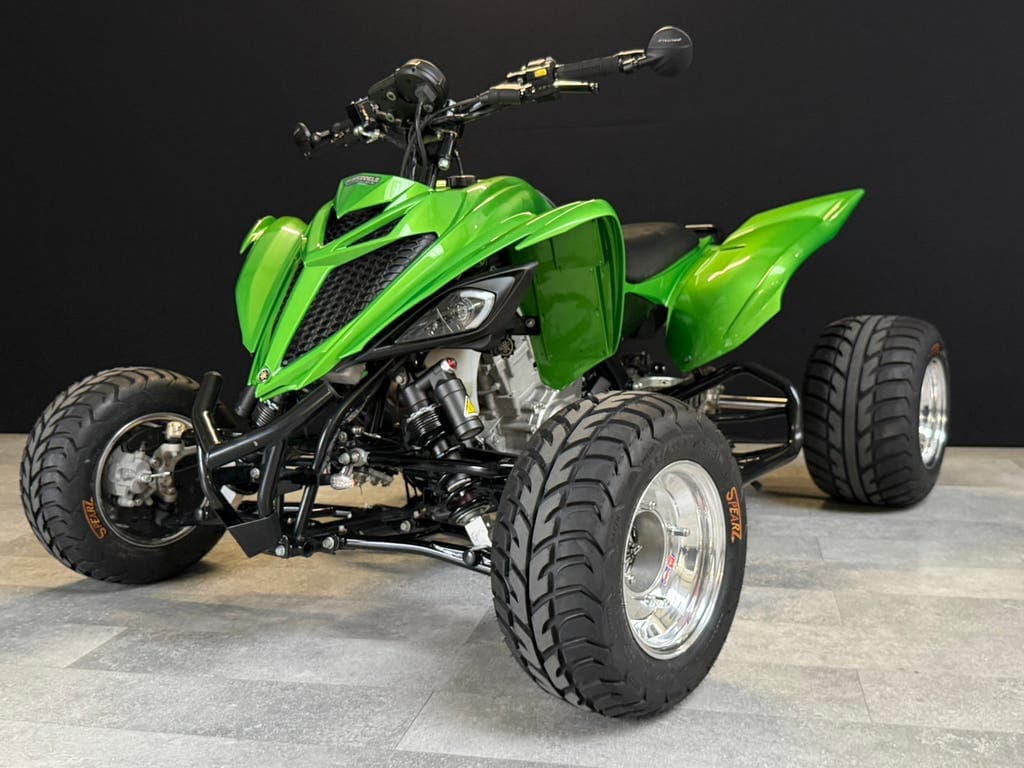 2018 Raptor 700R — custom build, extended swingarm